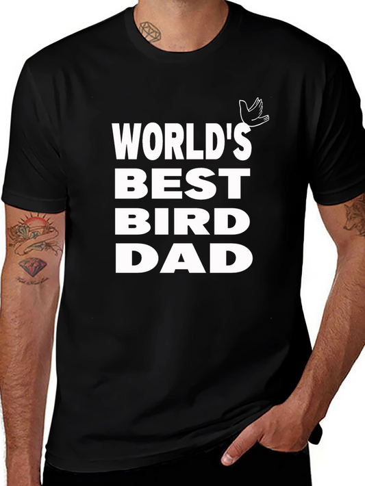 Worlds Best Bird Dad T-Shirt