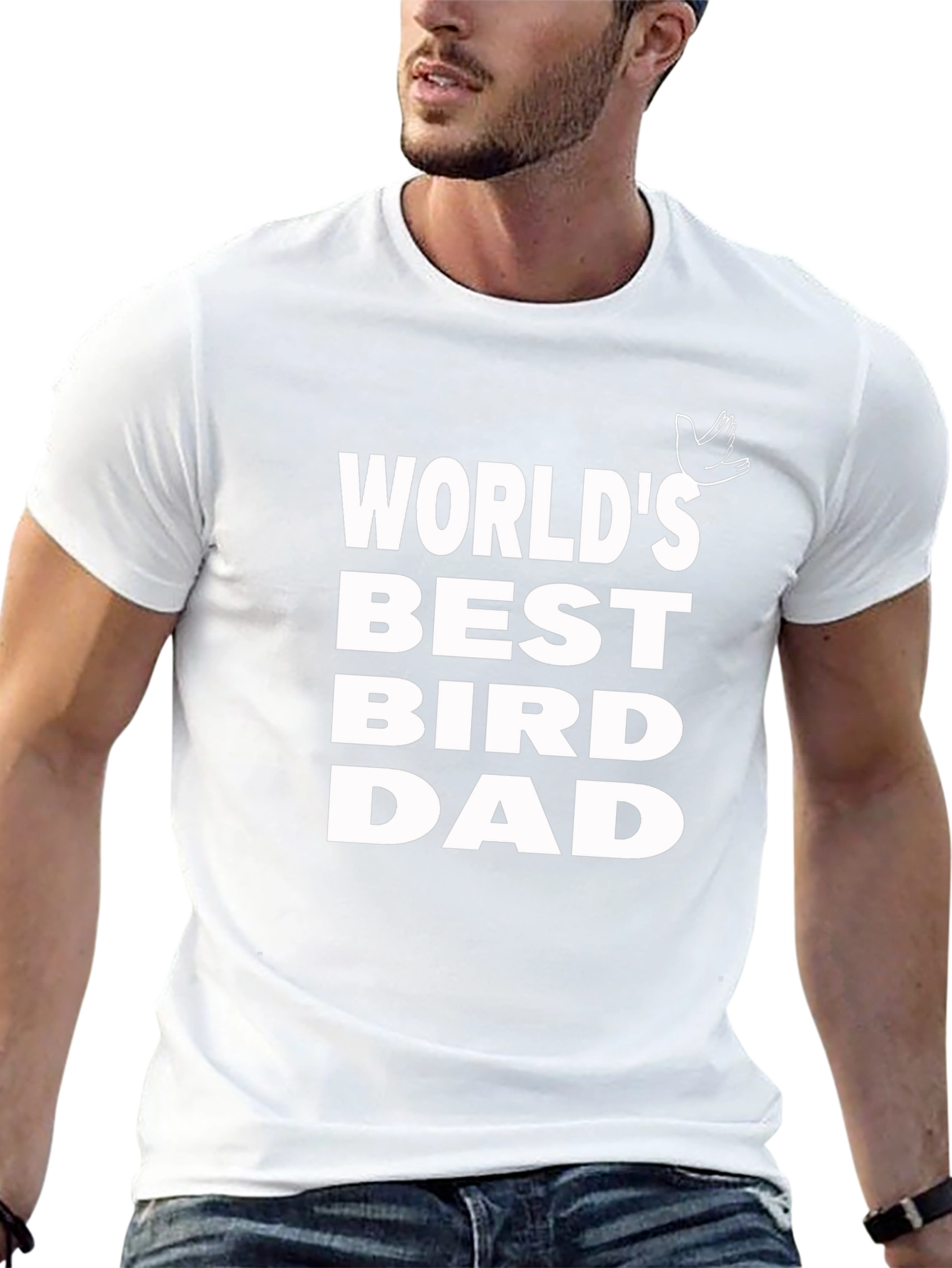 Worlds Best Bird Dad T-Shirt