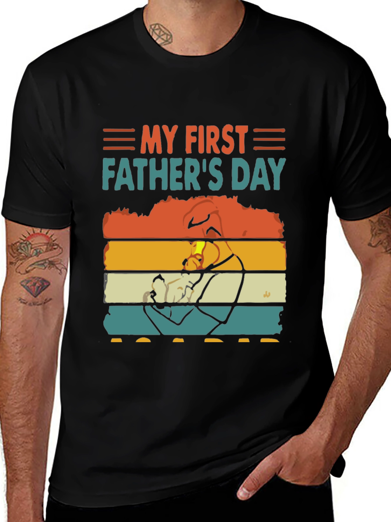 My First Fathers Day Graphic Tee