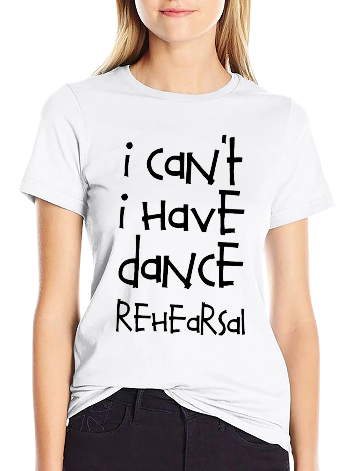 Dance Rehearsal T-Shirt - Black