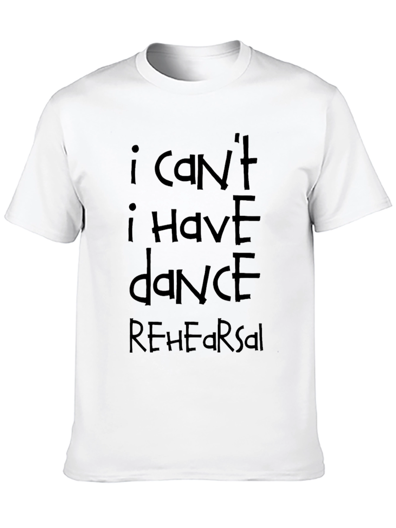 Dance Rehearsal T-Shirt - Black
