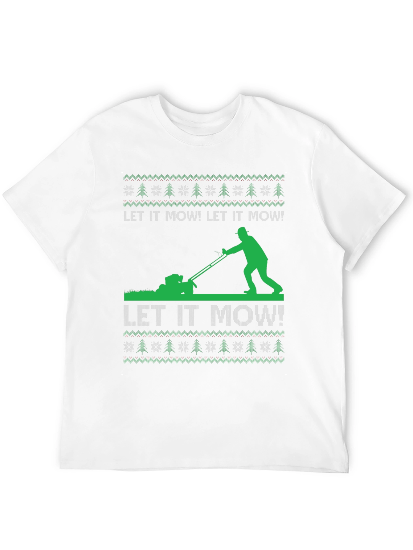 Let it Mow! Christmas T-Shirt