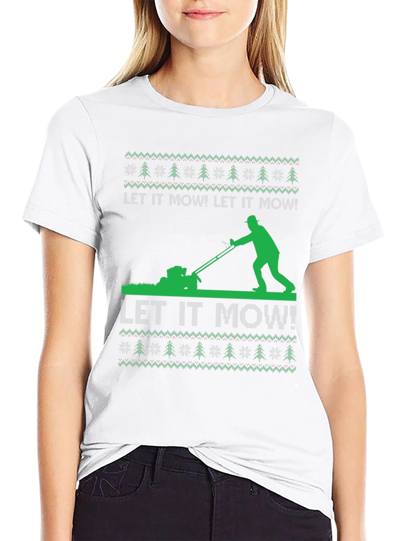 Let it Mow! Christmas T-Shirt