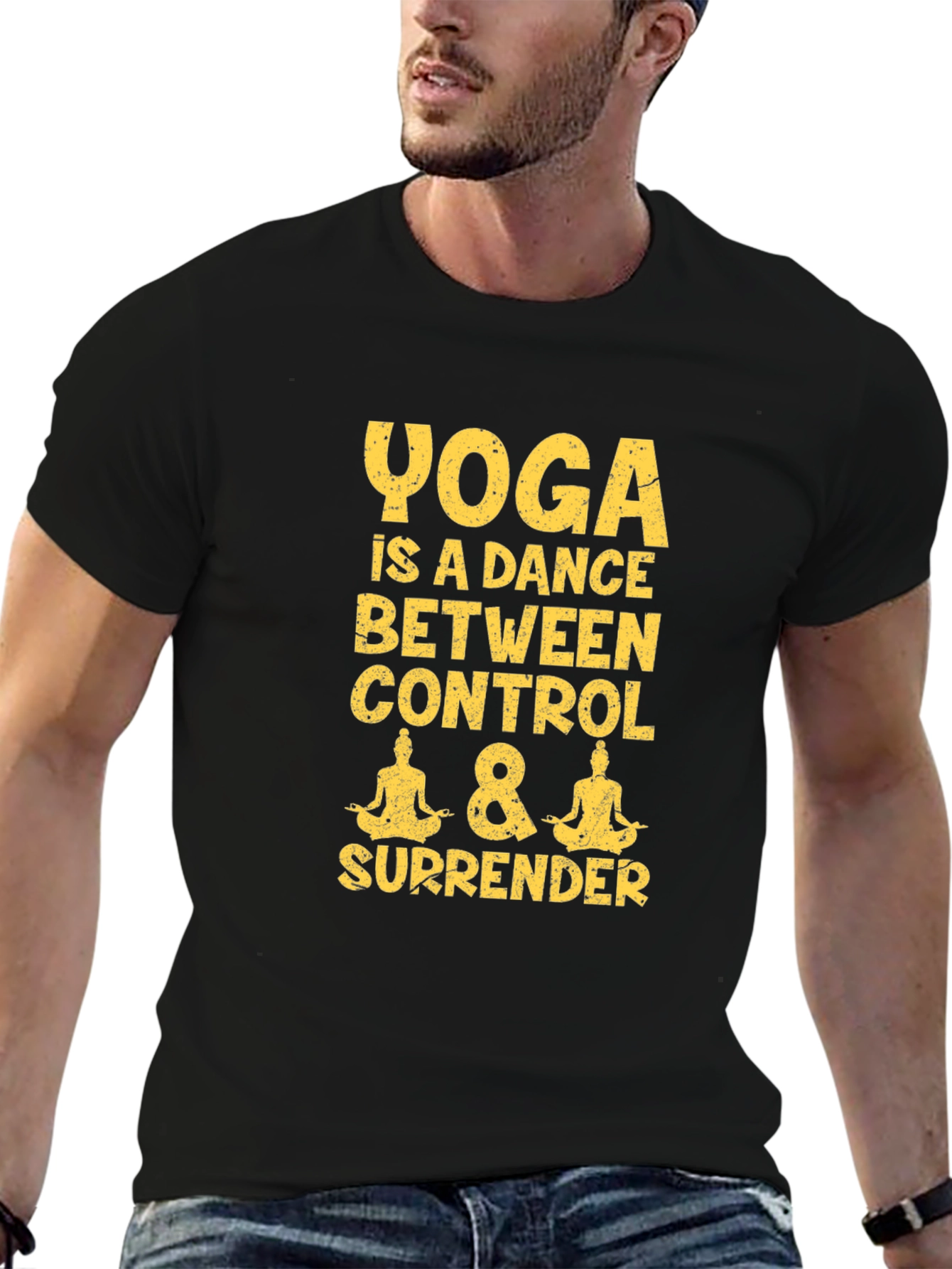 Yoga Dance Control Surrender Graphic Tee