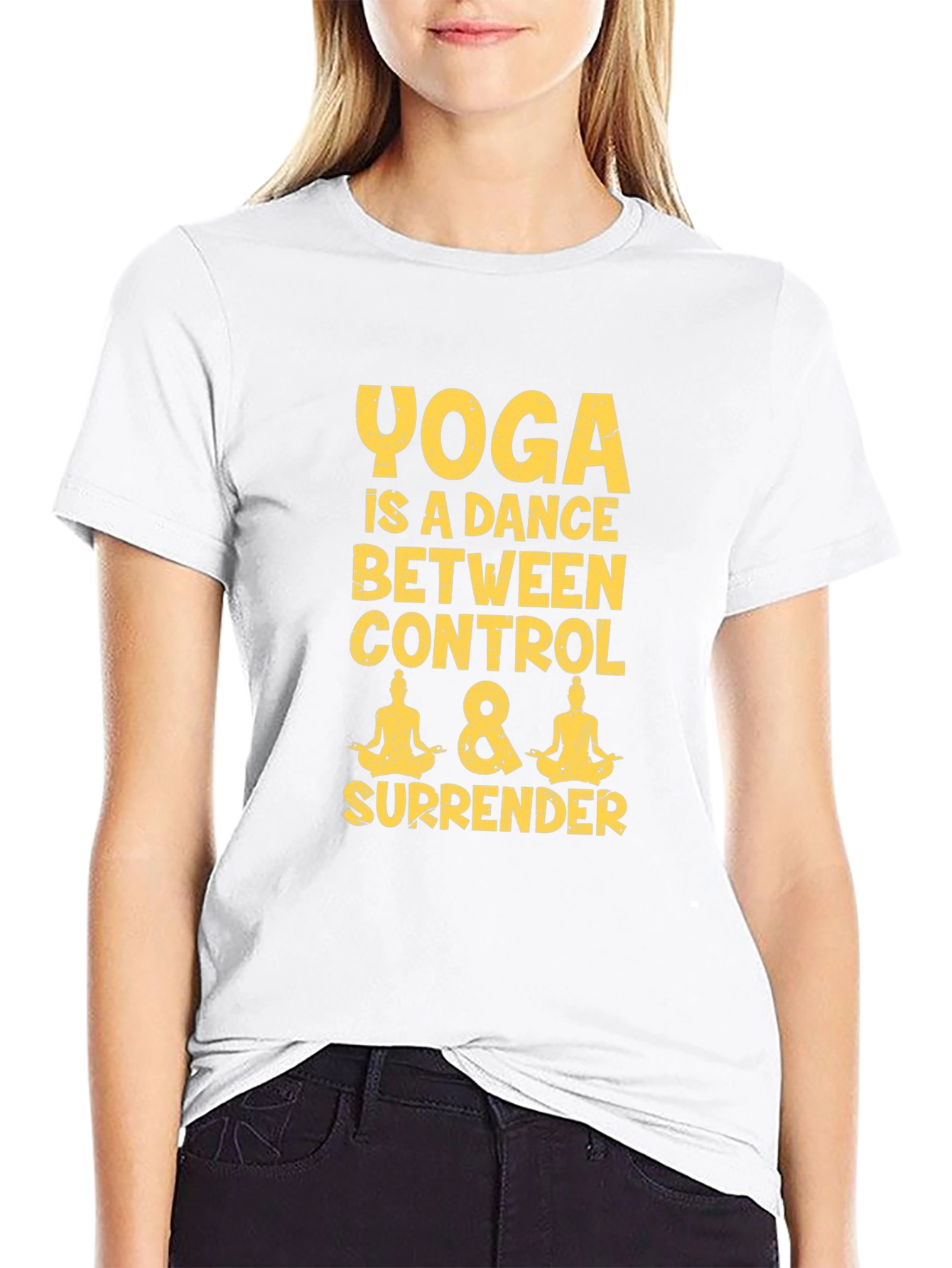Yoga Dance Control Surrender Graphic Tee