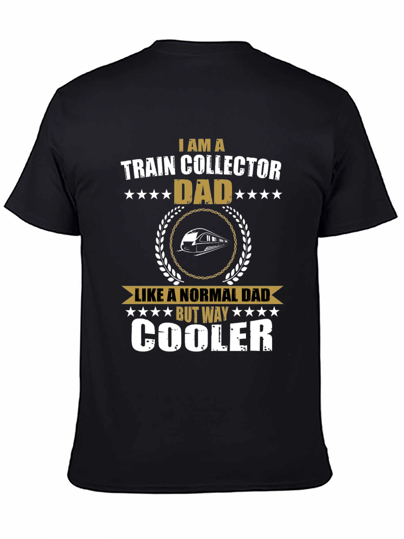 Train Collector Dad T-Shirt - The Perfect Gift!