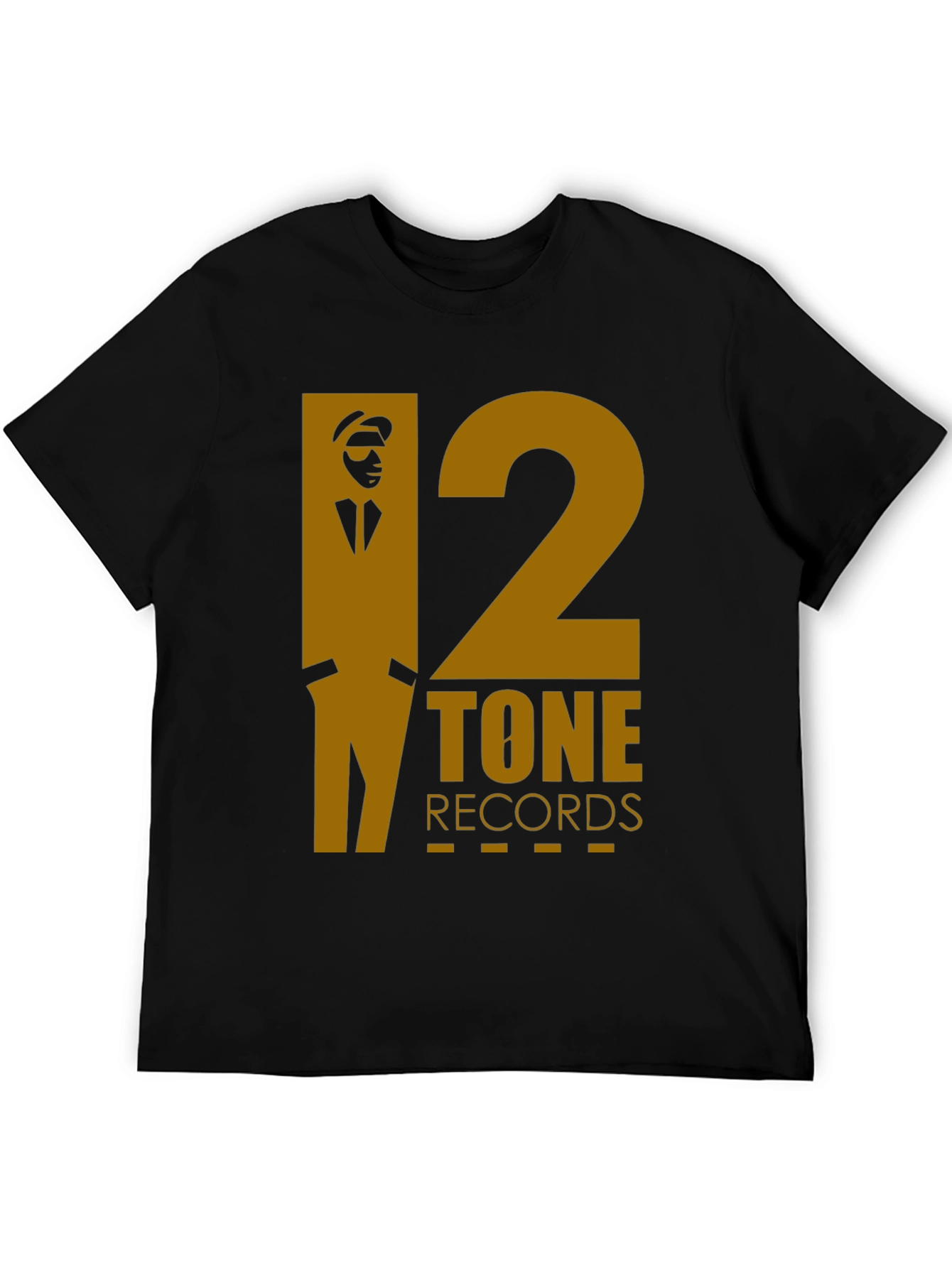 2 Tone Records Black Graphic T-Shirt