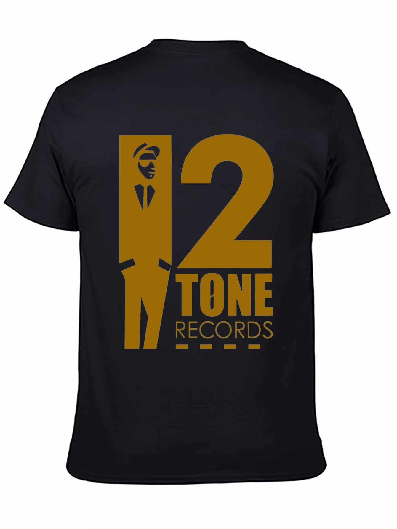 2 Tone Records Black Graphic T-Shirt