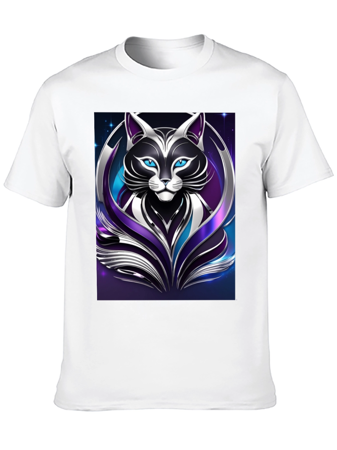 Futuristic Cat T-Shirt