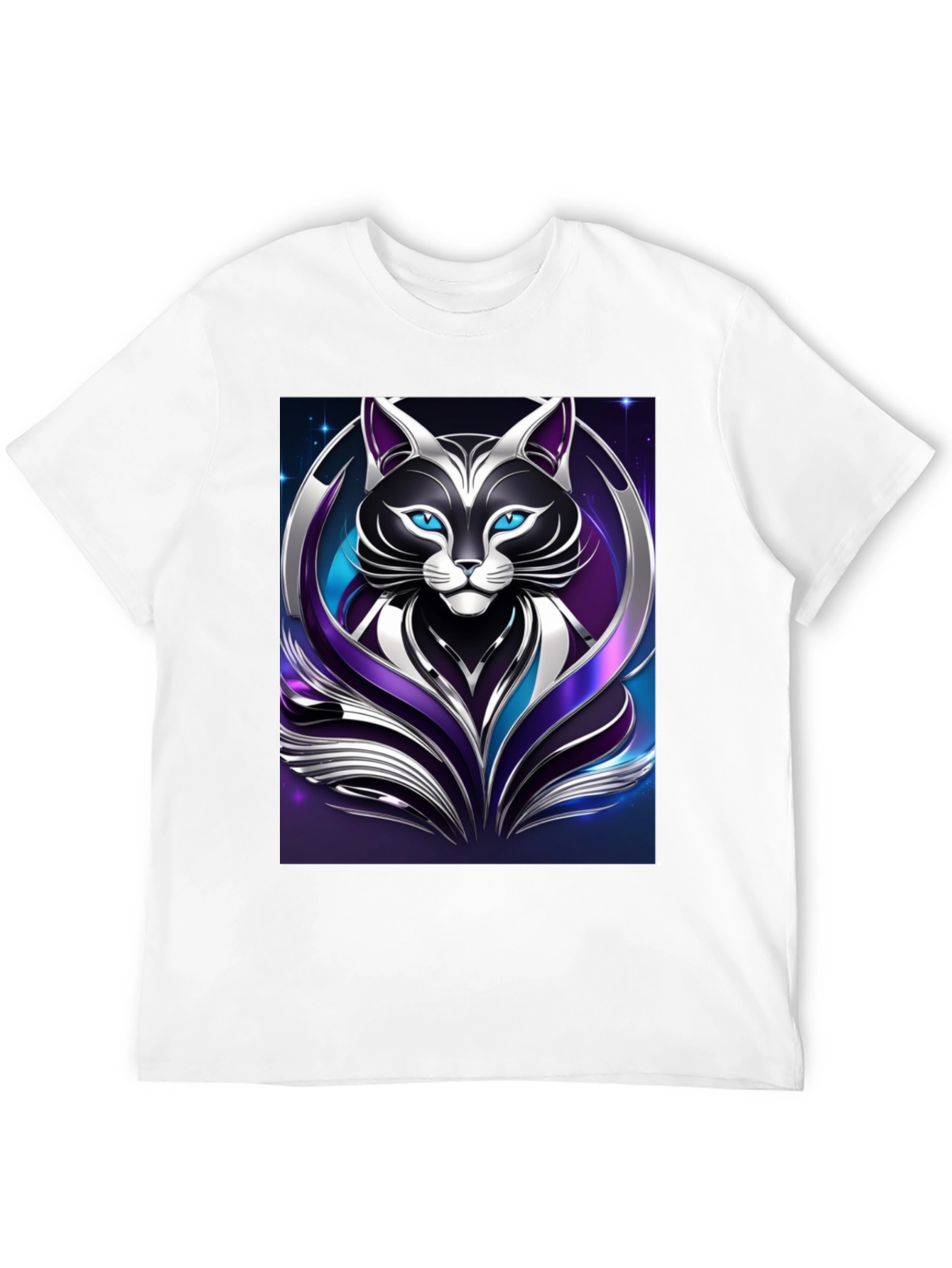 Futuristic Cat T-Shirt