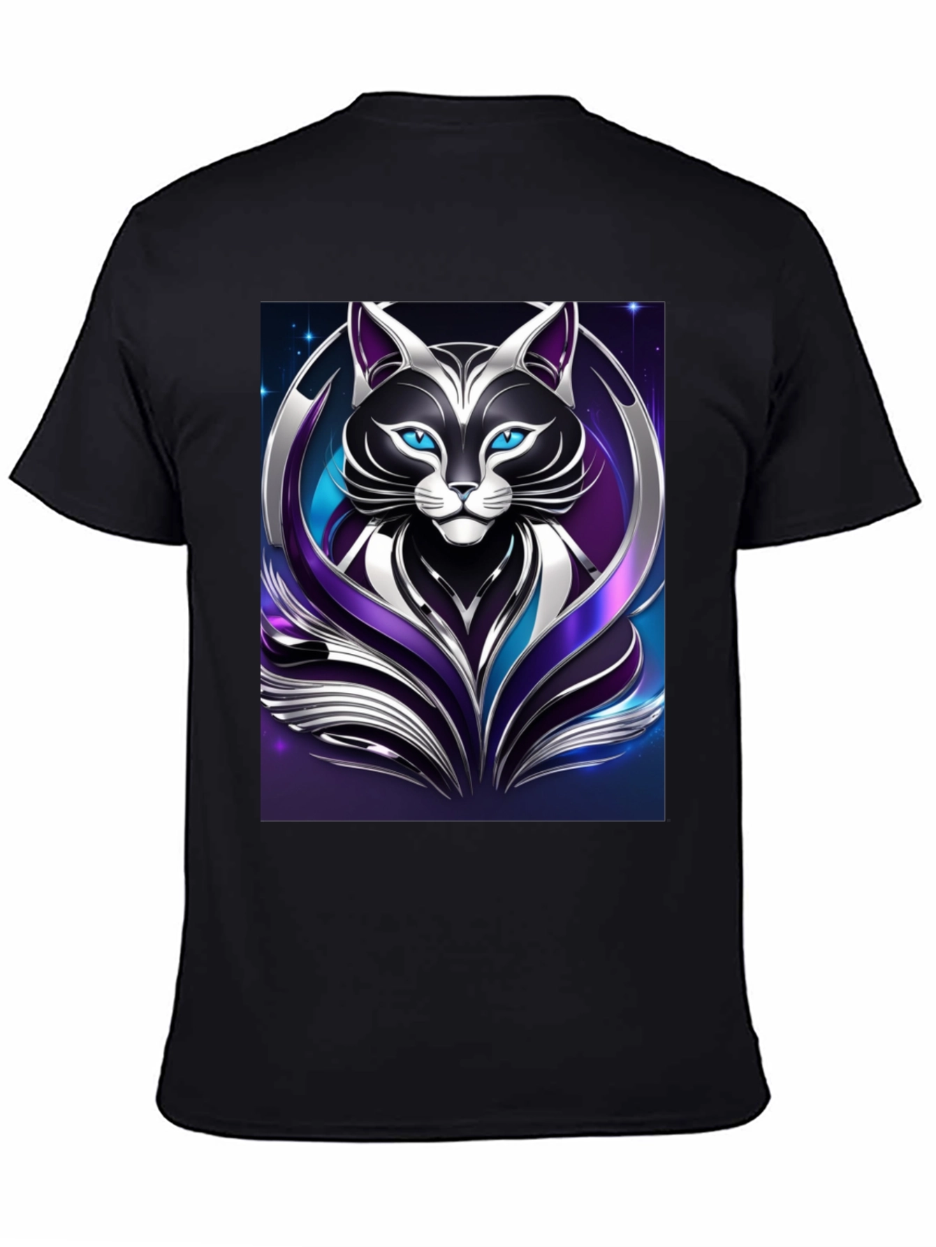 Futuristic Cat T-Shirt