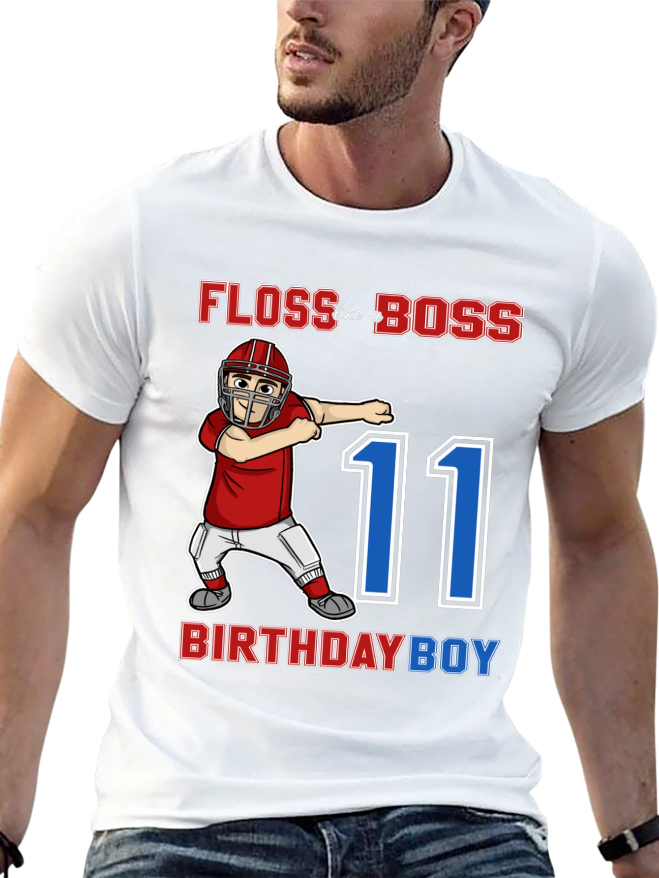 Floss Like a Boss Birthday Boy T-Shirt