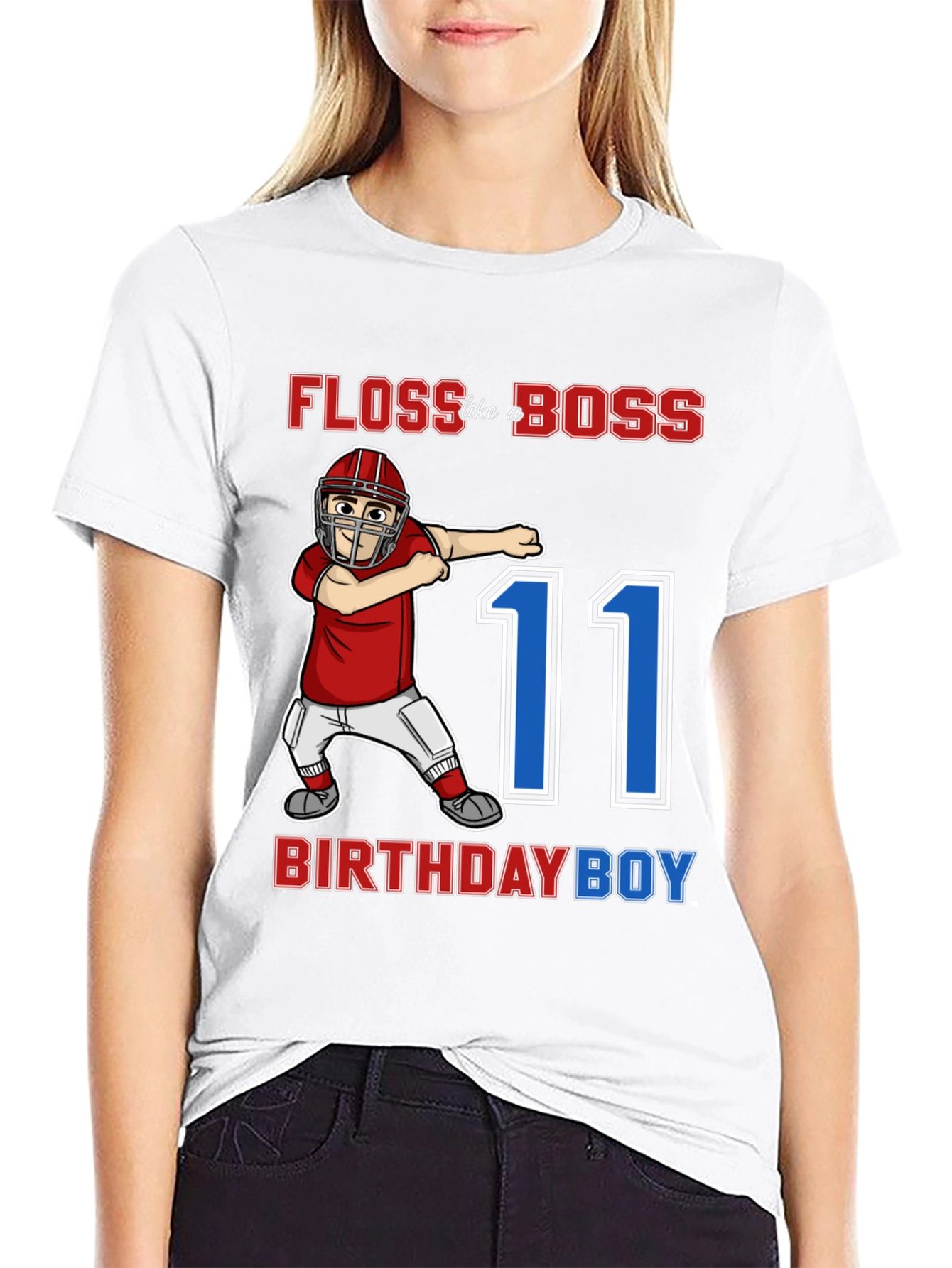 Floss Like a Boss Birthday Boy T-Shirt