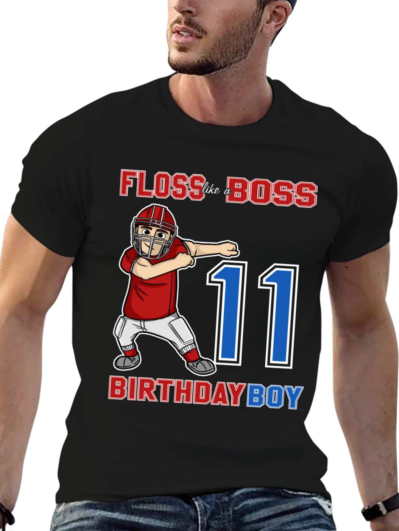 Floss Like a Boss Birthday Boy T-Shirt