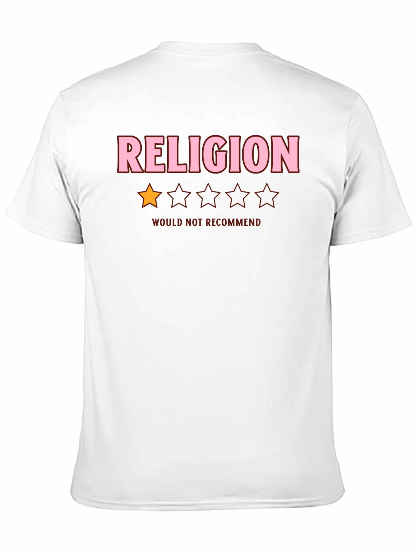 Religion One Star Black T-Shirt