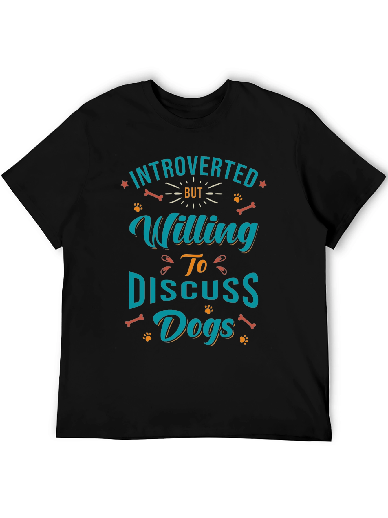 Introverted Dog Lover Graphic Tee