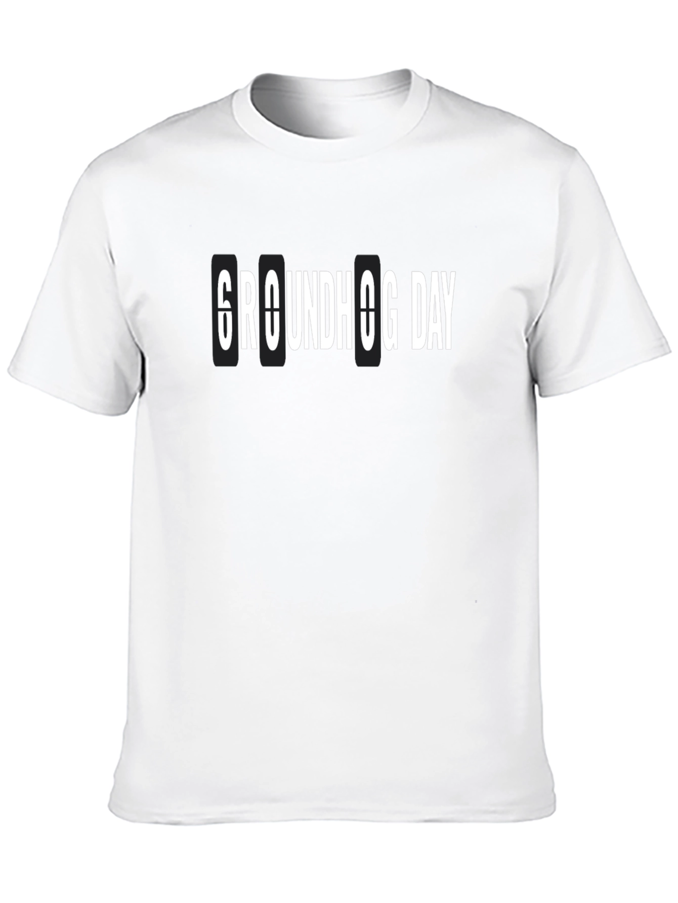 Groundhog Day Black T-Shirt