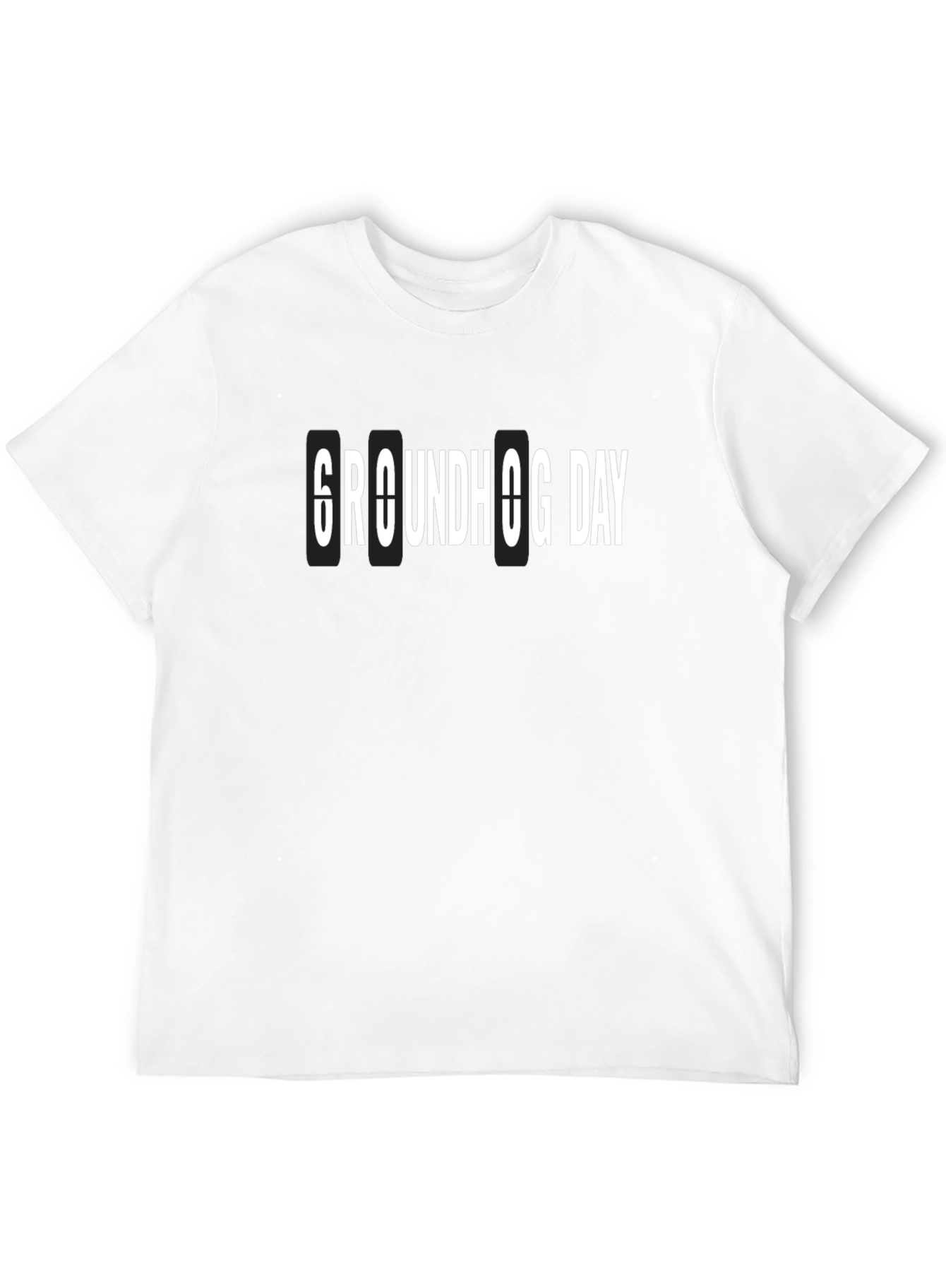 Groundhog Day Black T-Shirt