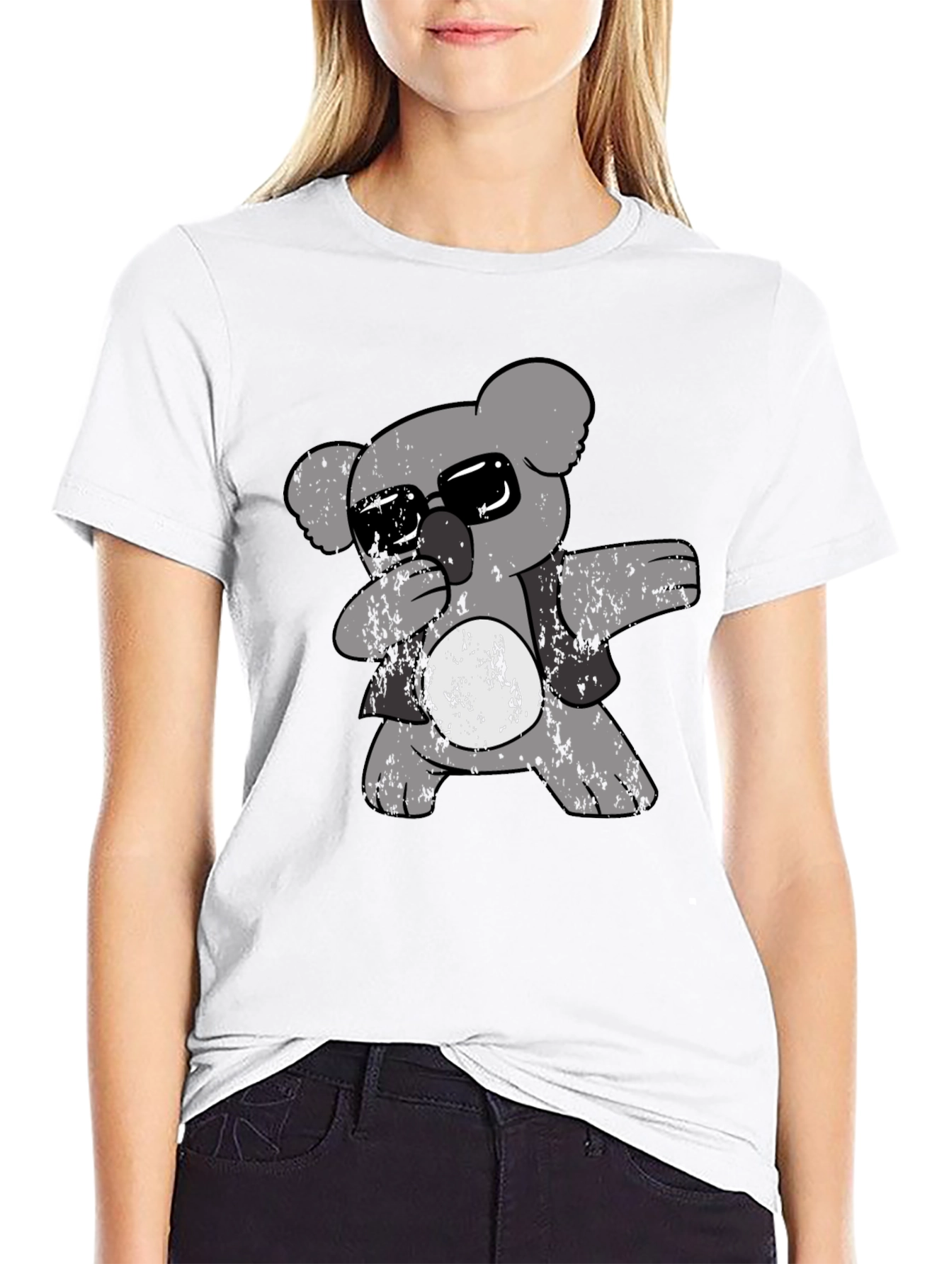 Cool Koala Dabbing T-Shirt - Black