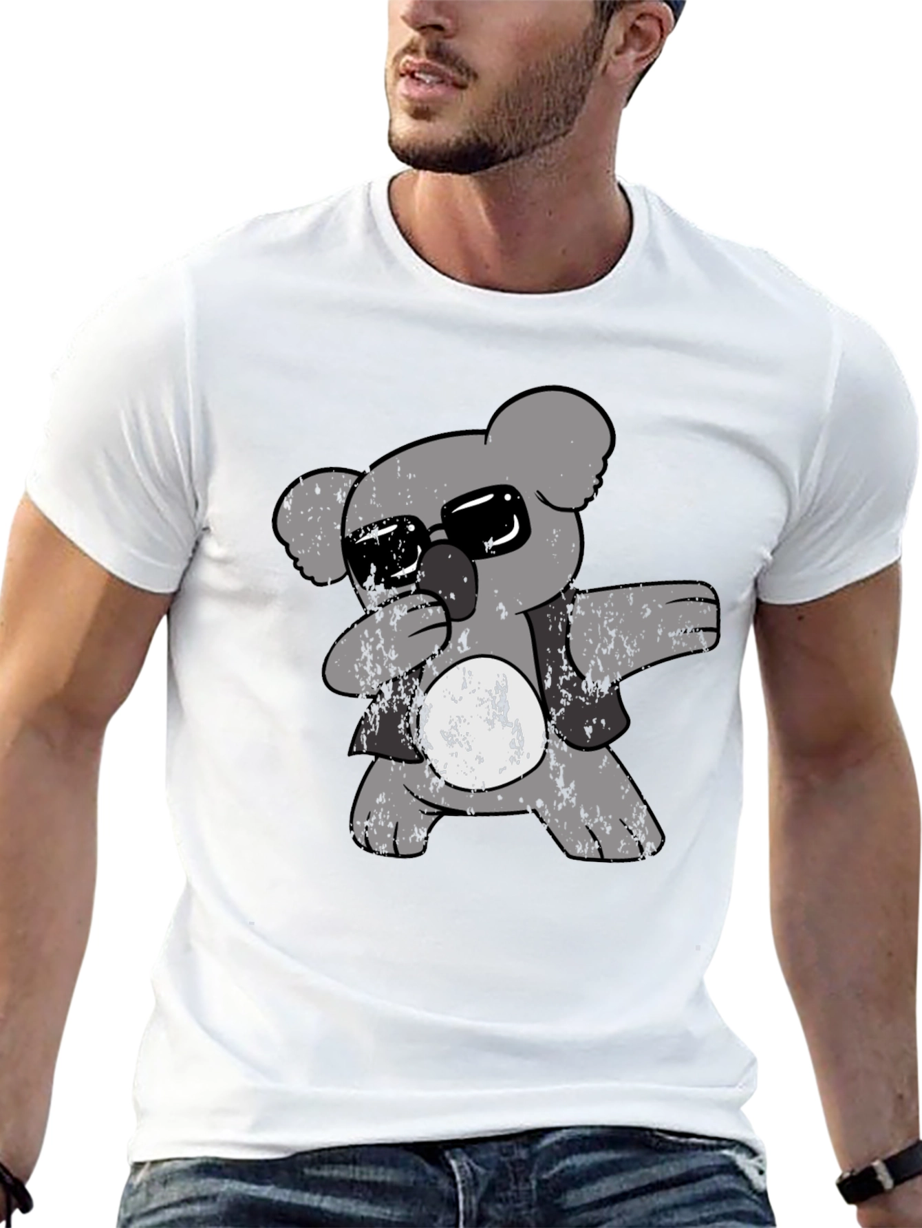 Cool Koala Dabbing T-Shirt - Black
