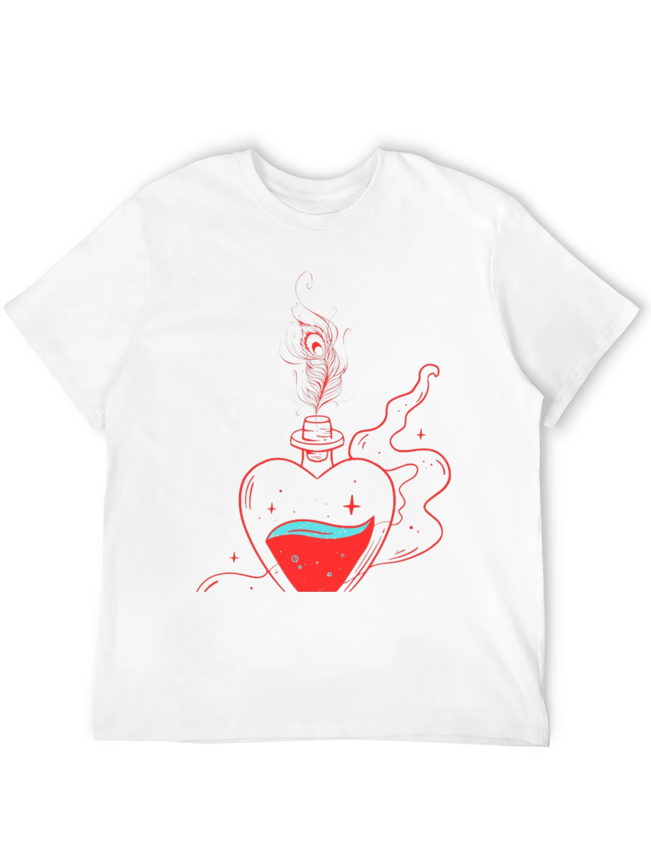 Heart Potion T-Shirt - Stylish Graphic Tee