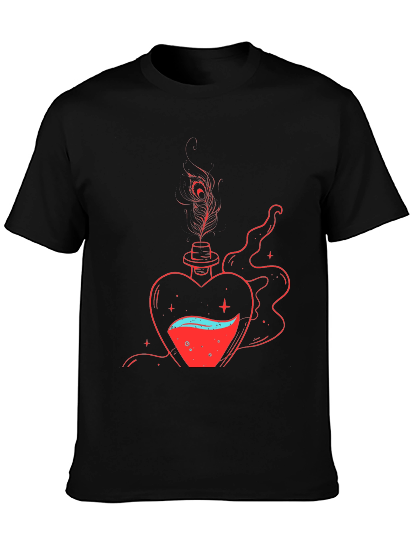 Heart Potion T-Shirt - Stylish Graphic Tee