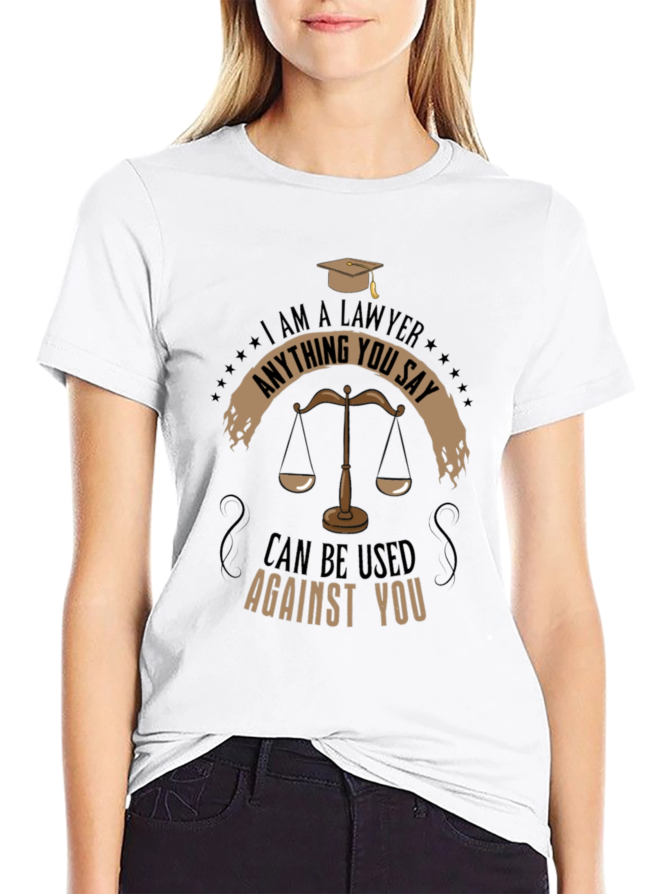 Lawyer T-Shirt Funny Law School Grad Gift