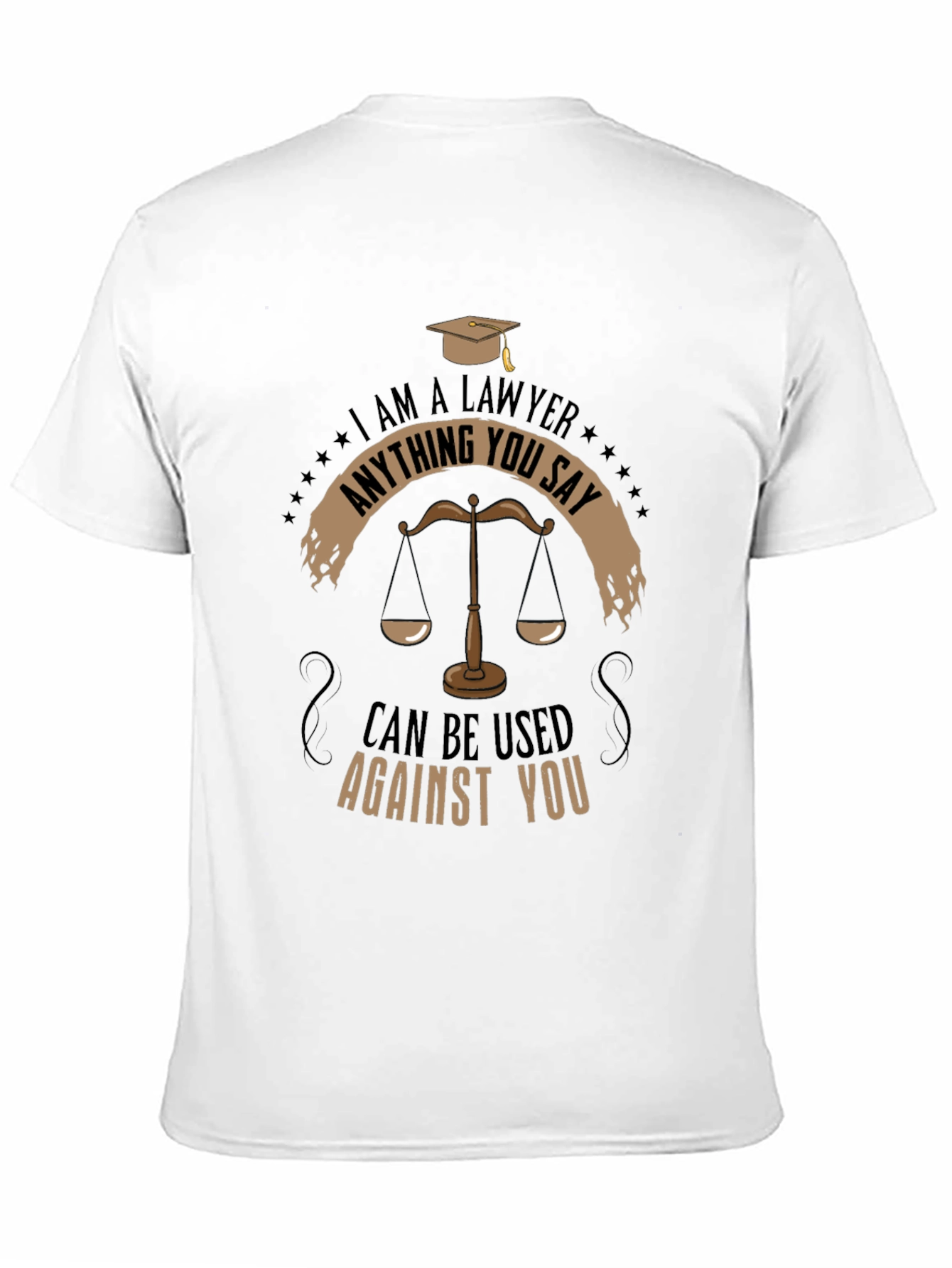 Lawyer T-Shirt Funny Law School Grad Gift