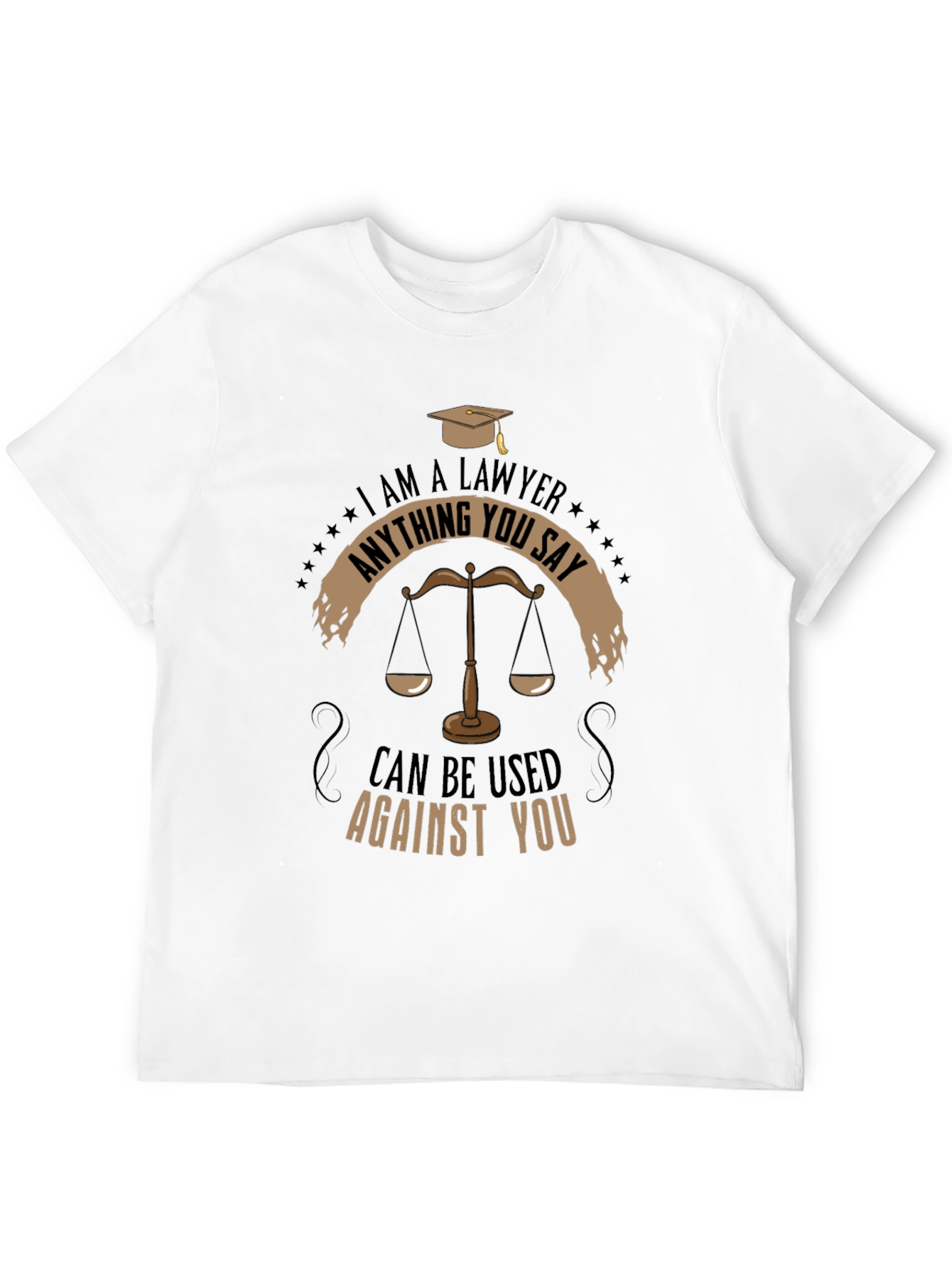 Lawyer T-Shirt Funny Law School Grad Gift