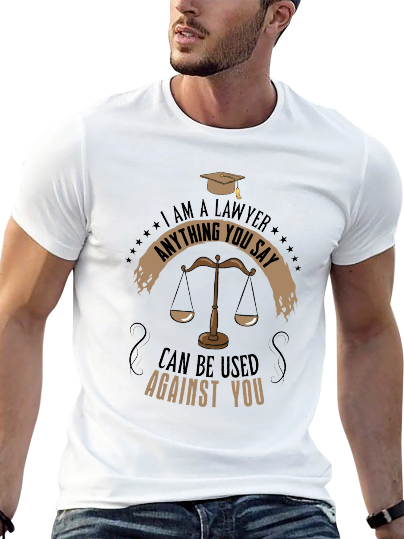Lawyer T-Shirt Funny Law School Grad Gift