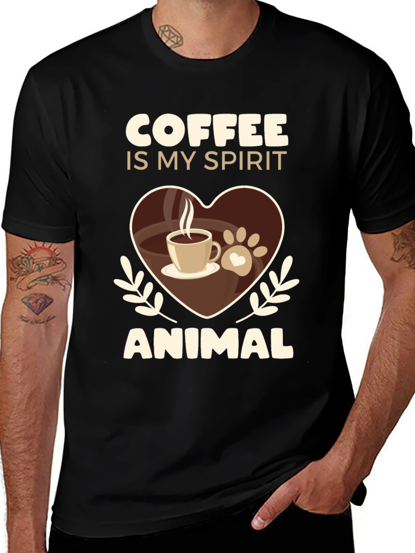 Coffee Is My Spirit Animal T-Shirt