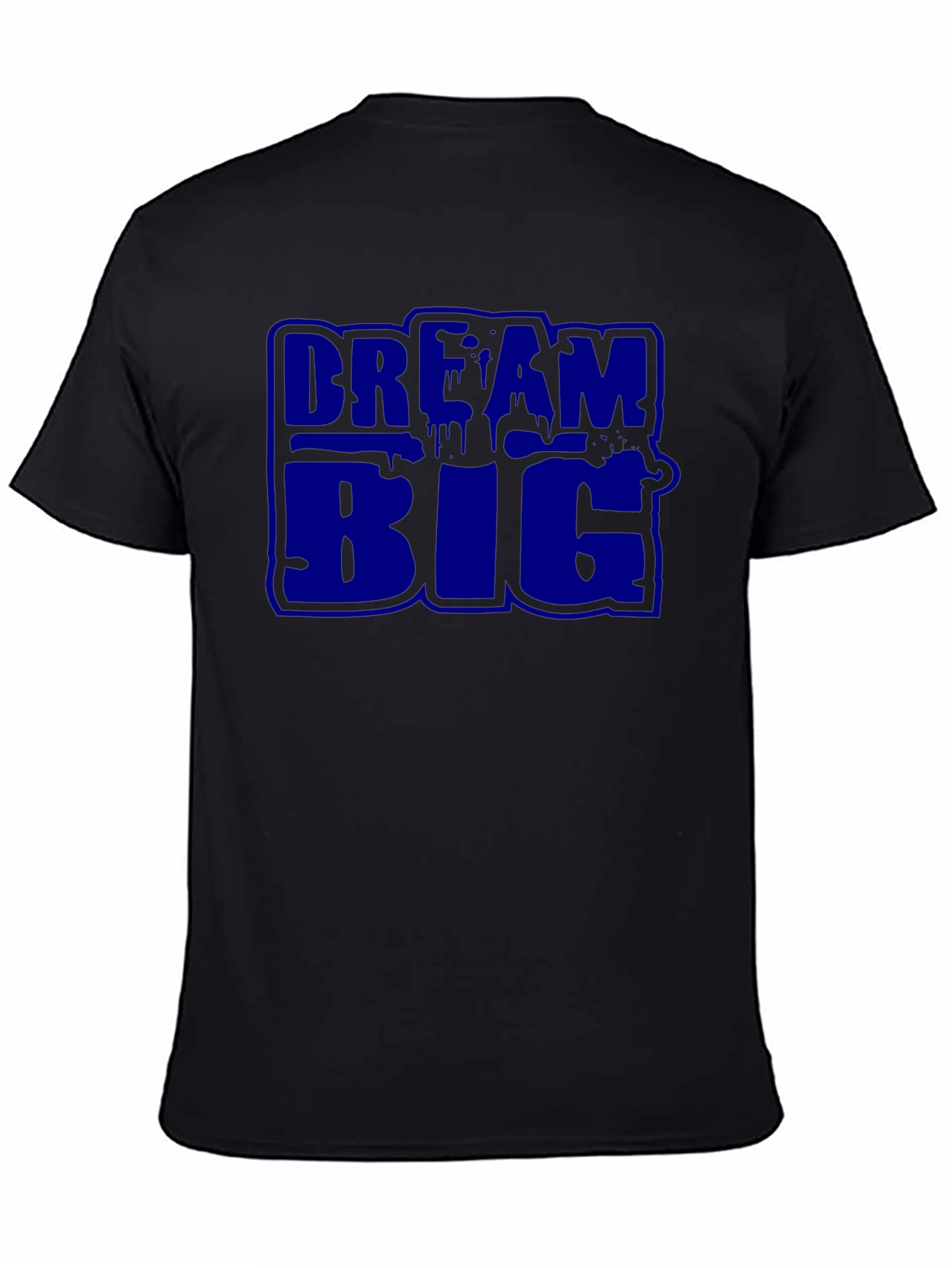 Dream Big Graphic T-Shirt - Bold Black Tee