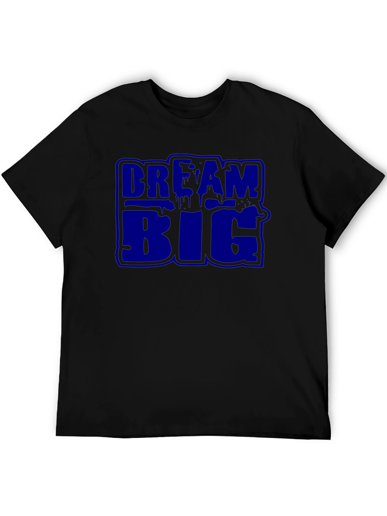 Dream Big Graphic T-Shirt - Bold Black Tee