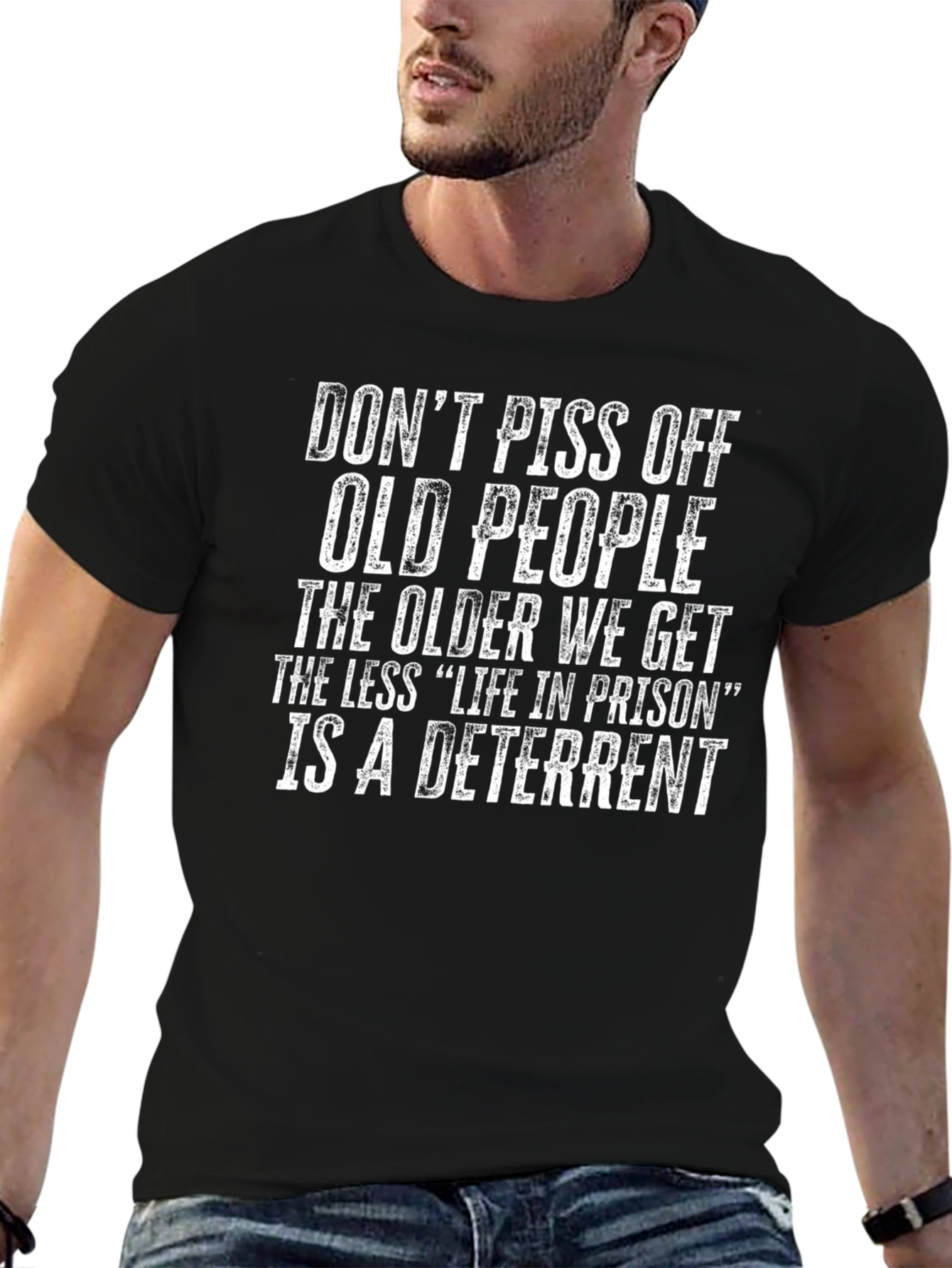 Funny Old People Deterrent T-Shirt