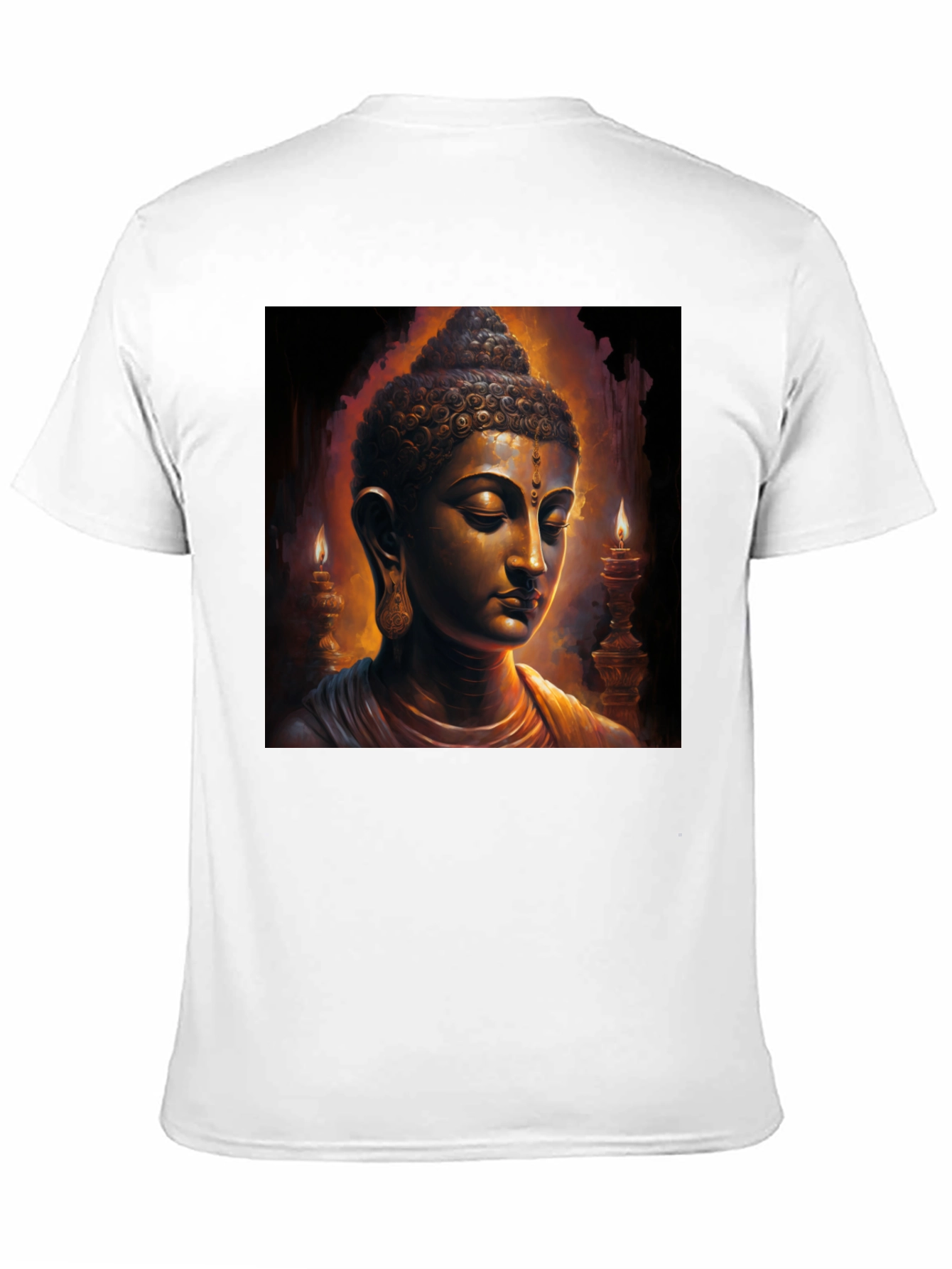 Buddha Graphic Black Tee