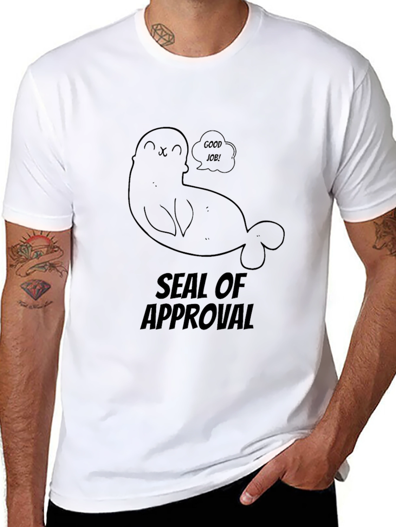 Seal of Approval T-Shirt - Good Job!