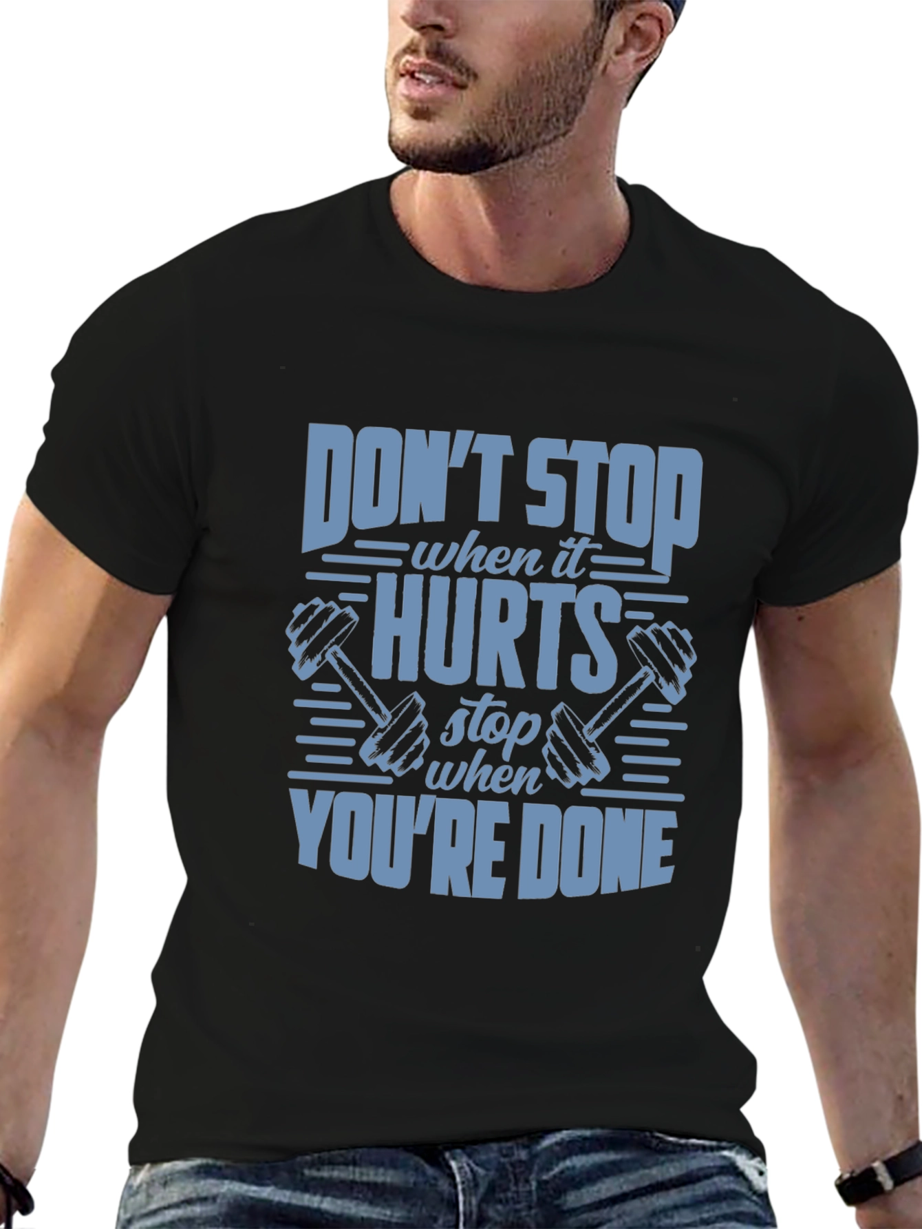 Motivational Gym Workout T-Shirt