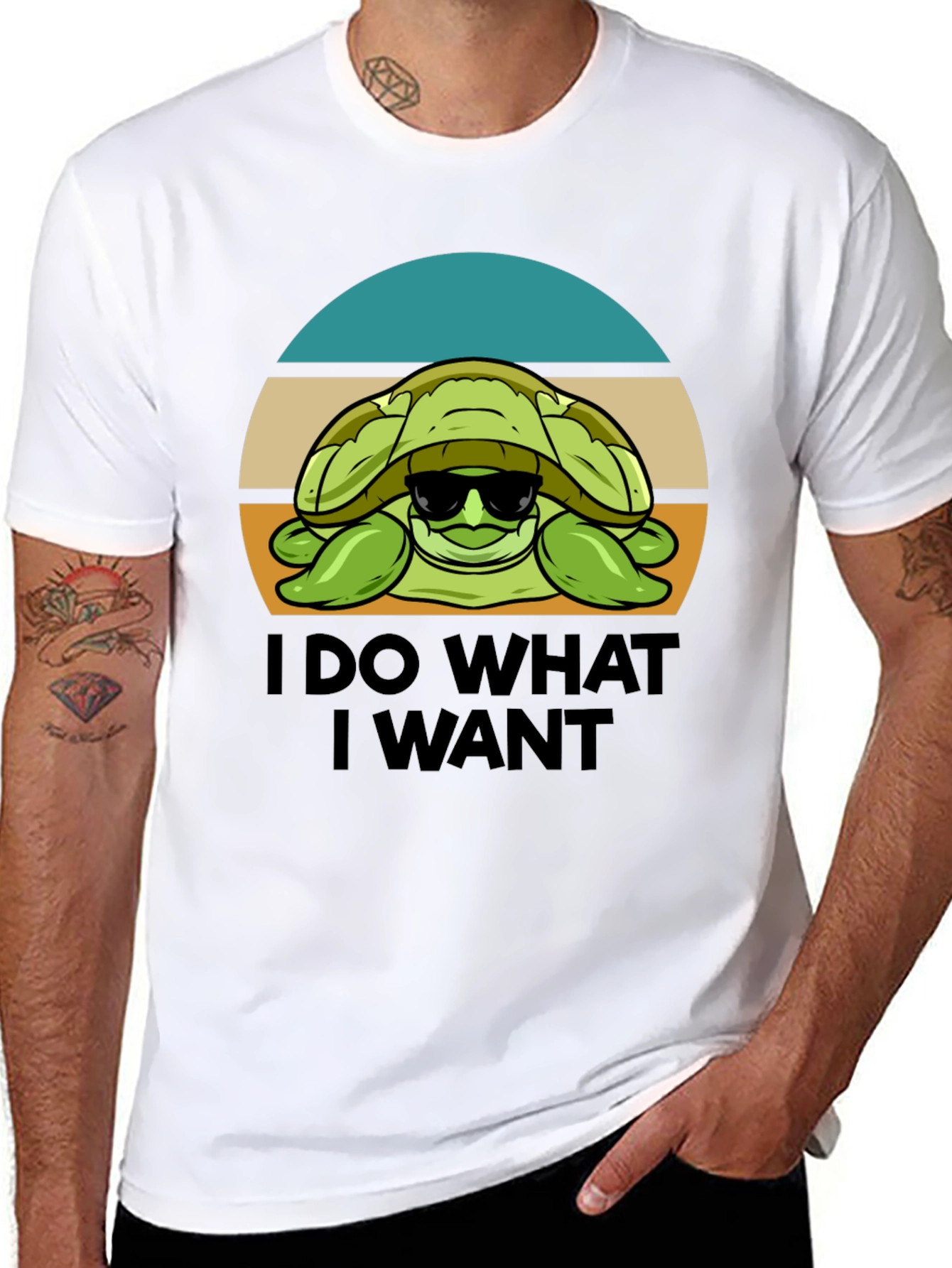 I Do What I Want Turtle T-Shirt