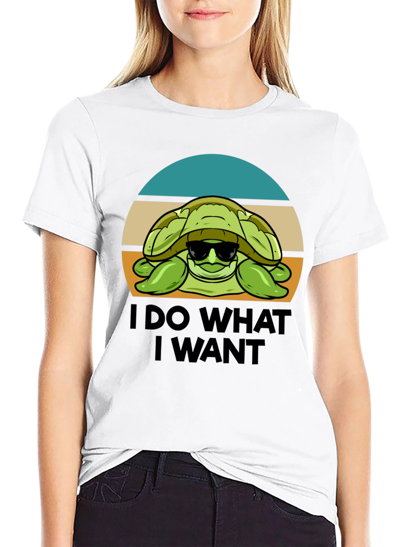 I Do What I Want Turtle T-Shirt