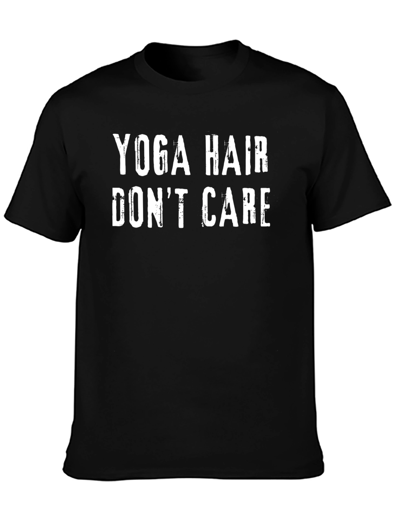 Yoga Hair Dont Care Graphic T-Shirt