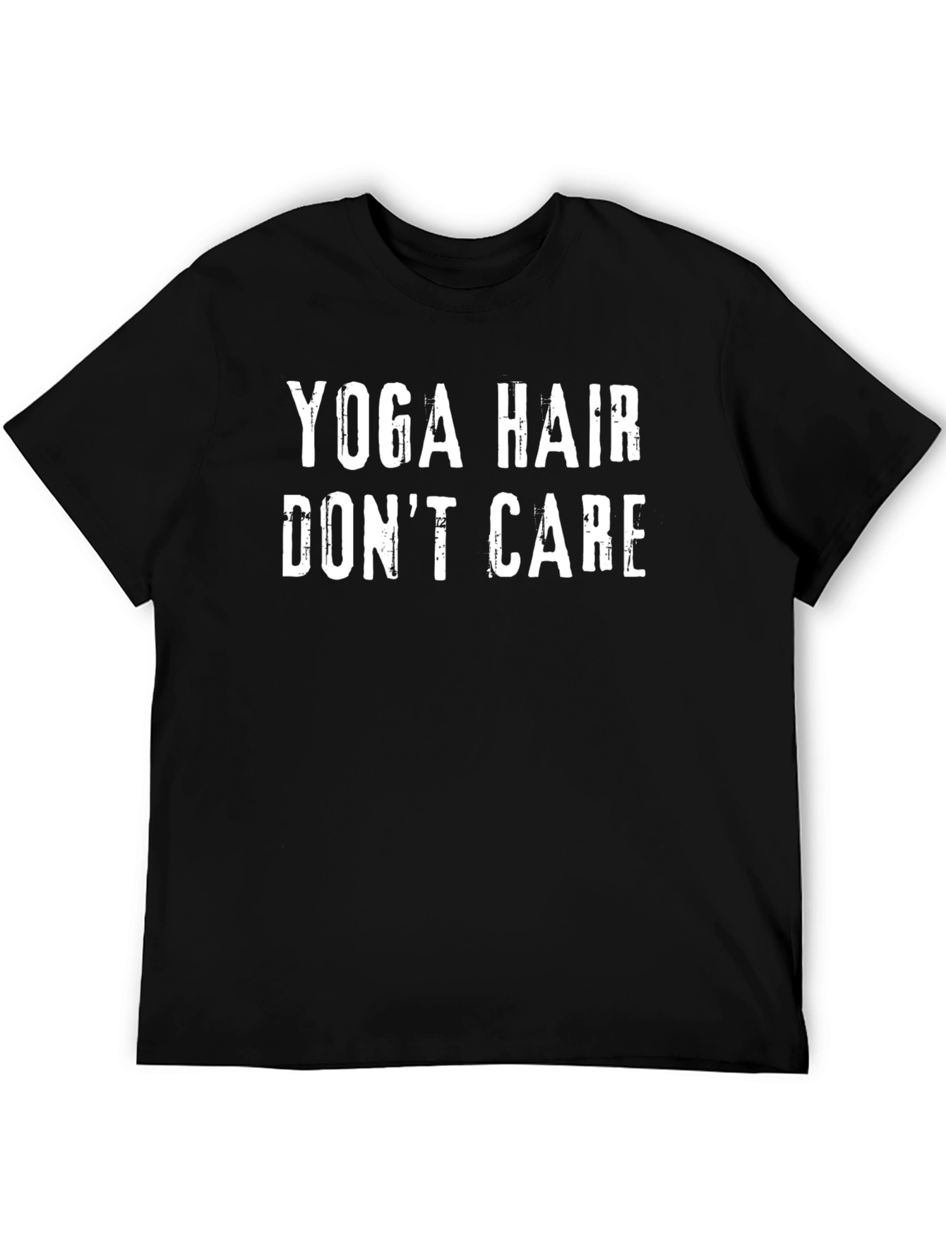 Yoga Hair Dont Care Graphic T-Shirt