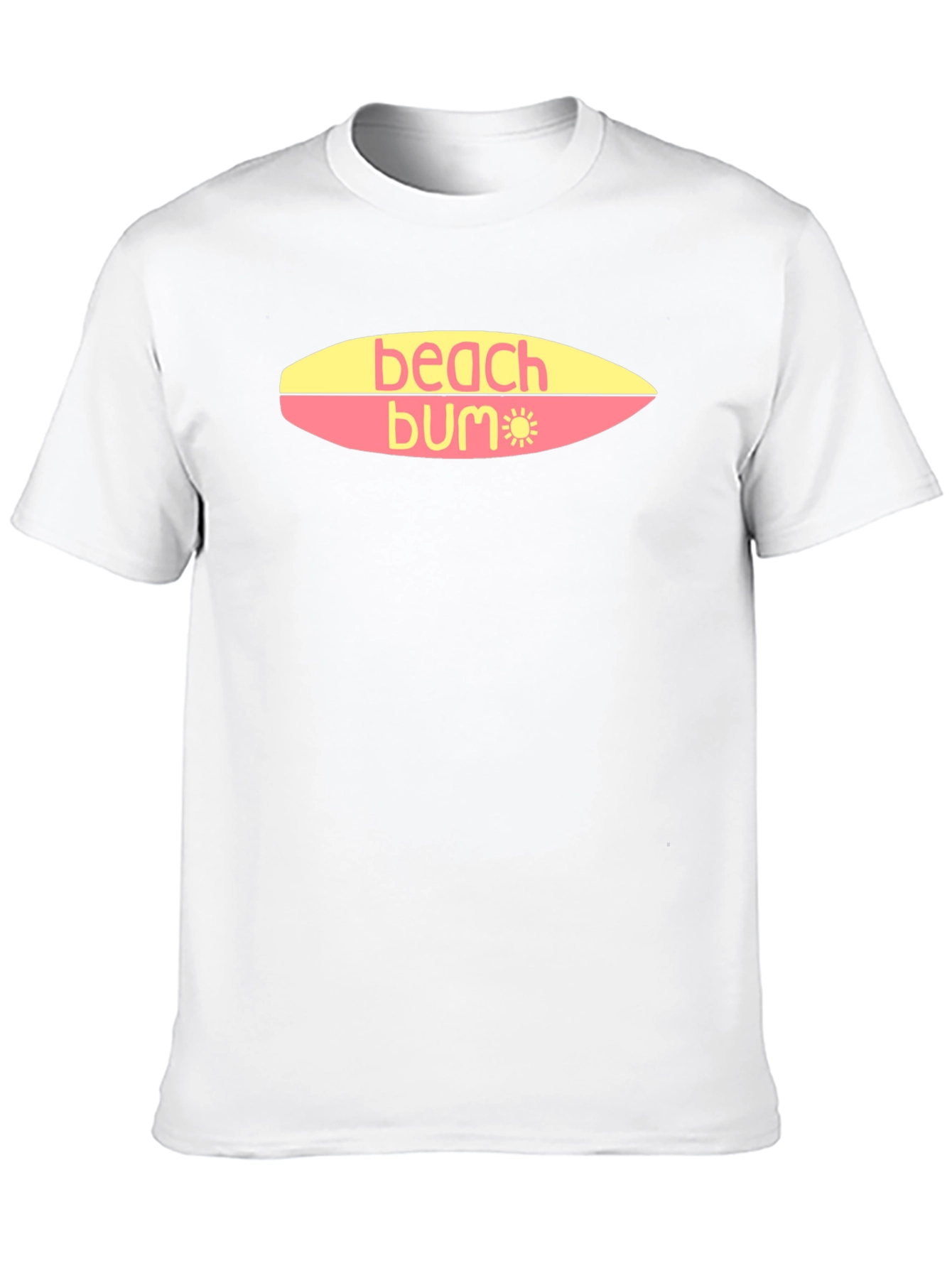 Beach Bum T-Shirt - Surfboard Design