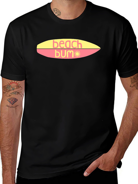 Beach Bum T-Shirt - Surfboard Design