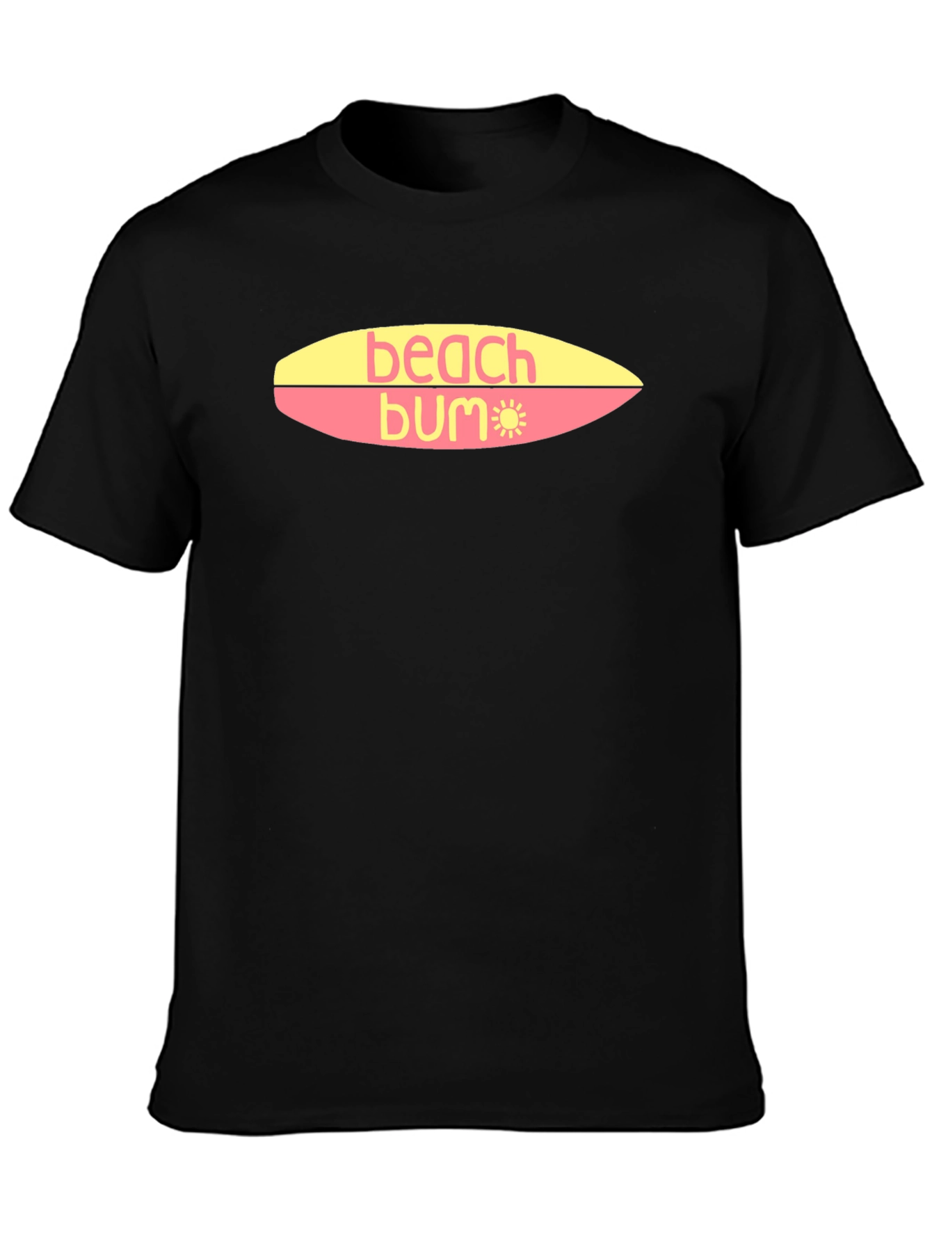 Beach Bum T-Shirt - Surfboard Design