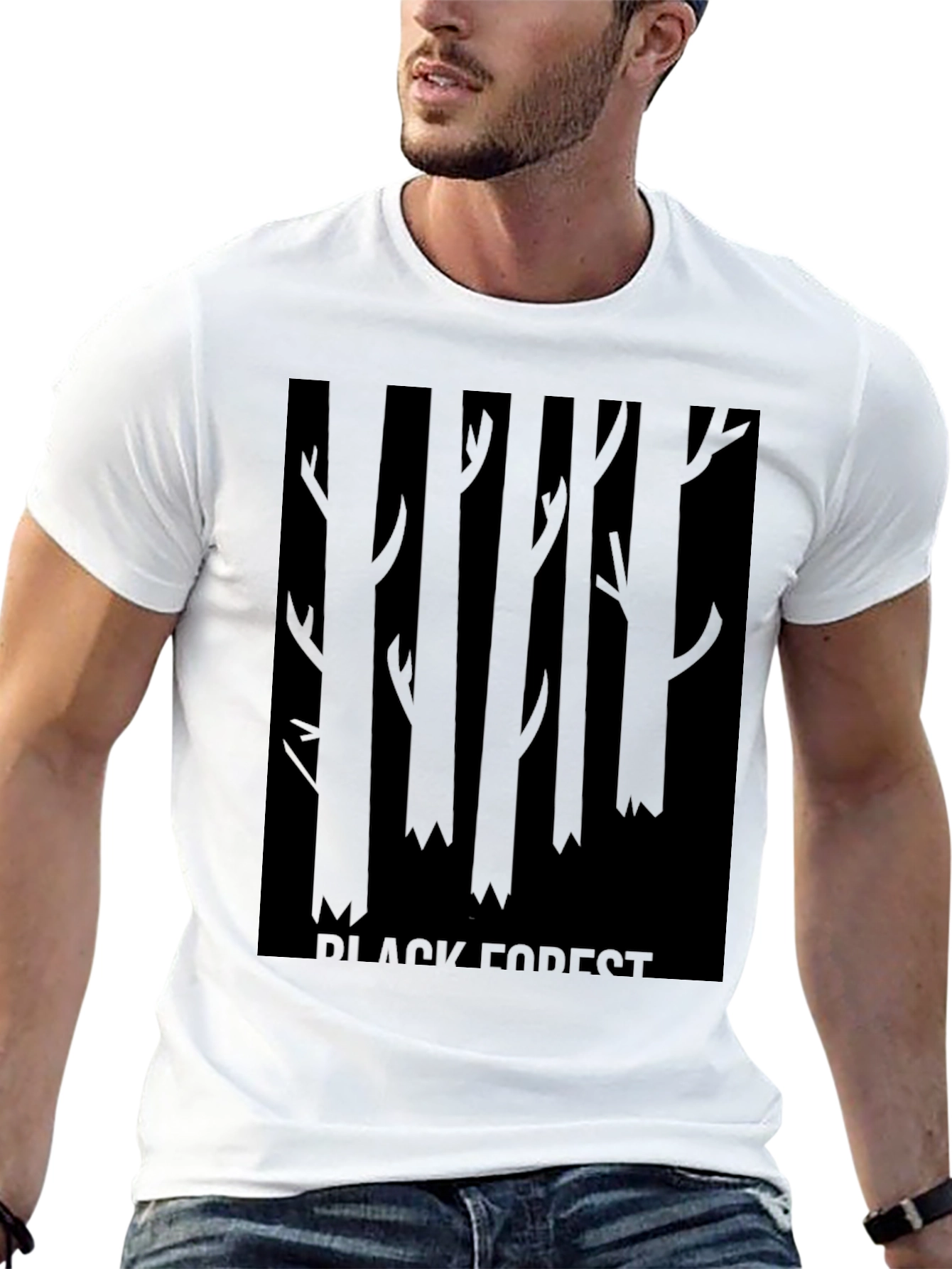 Black Forest Graphic Tee - Dark Style
