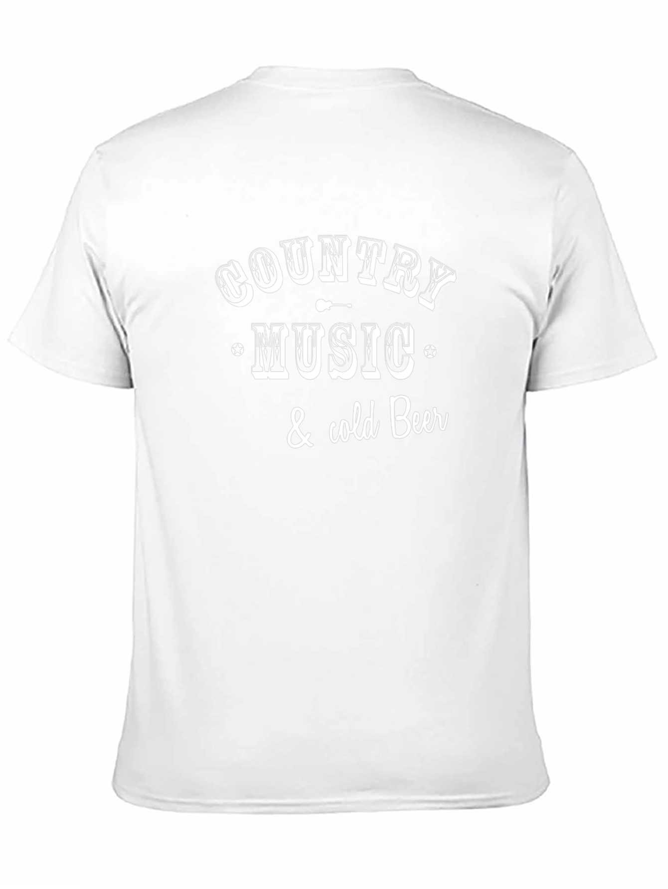 Country Music & Cold Beer Graphic T-Shirt