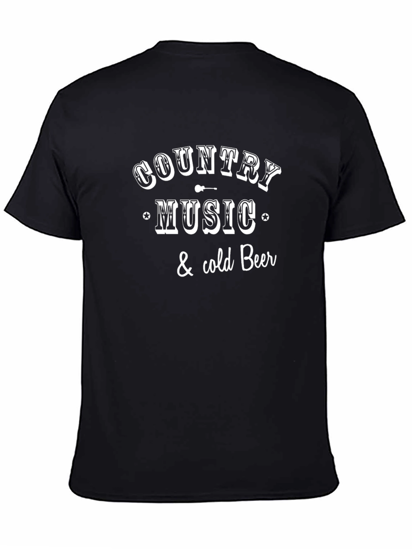 Country Music & Cold Beer Graphic T-Shirt