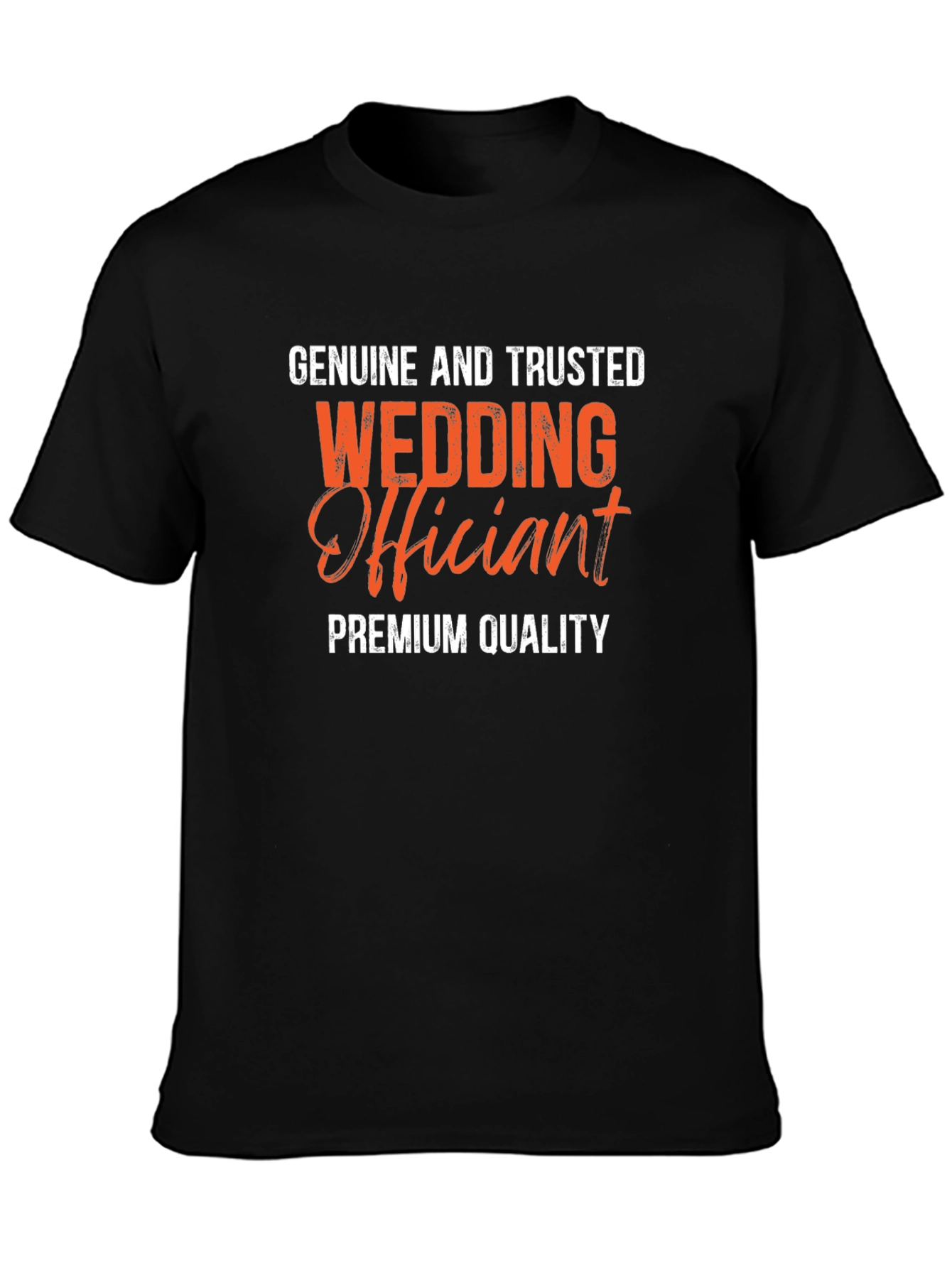 Genuine Wedding Officiant Premium Quality T-Shirt