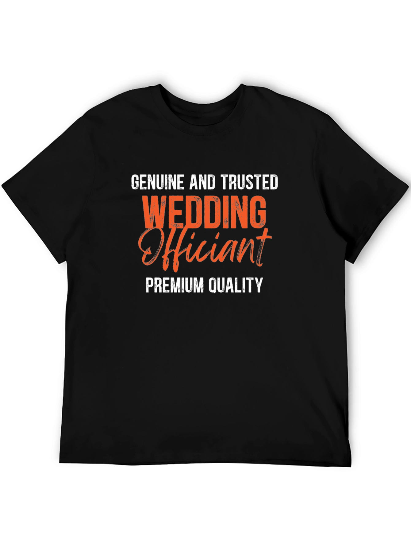 Genuine Wedding Officiant Premium Quality T-Shirt