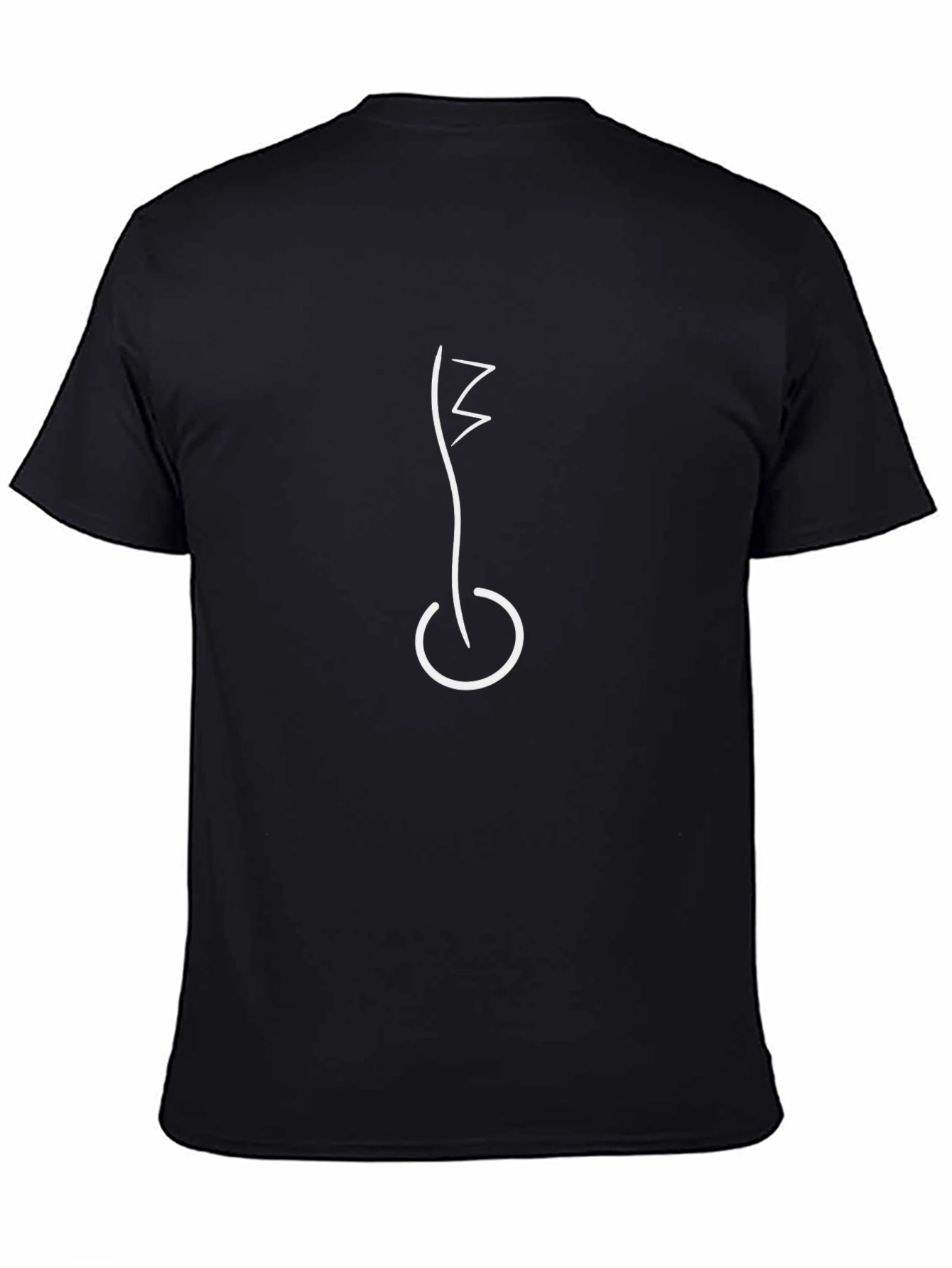 Minimalist Golf Tee Graphic T-Shirt